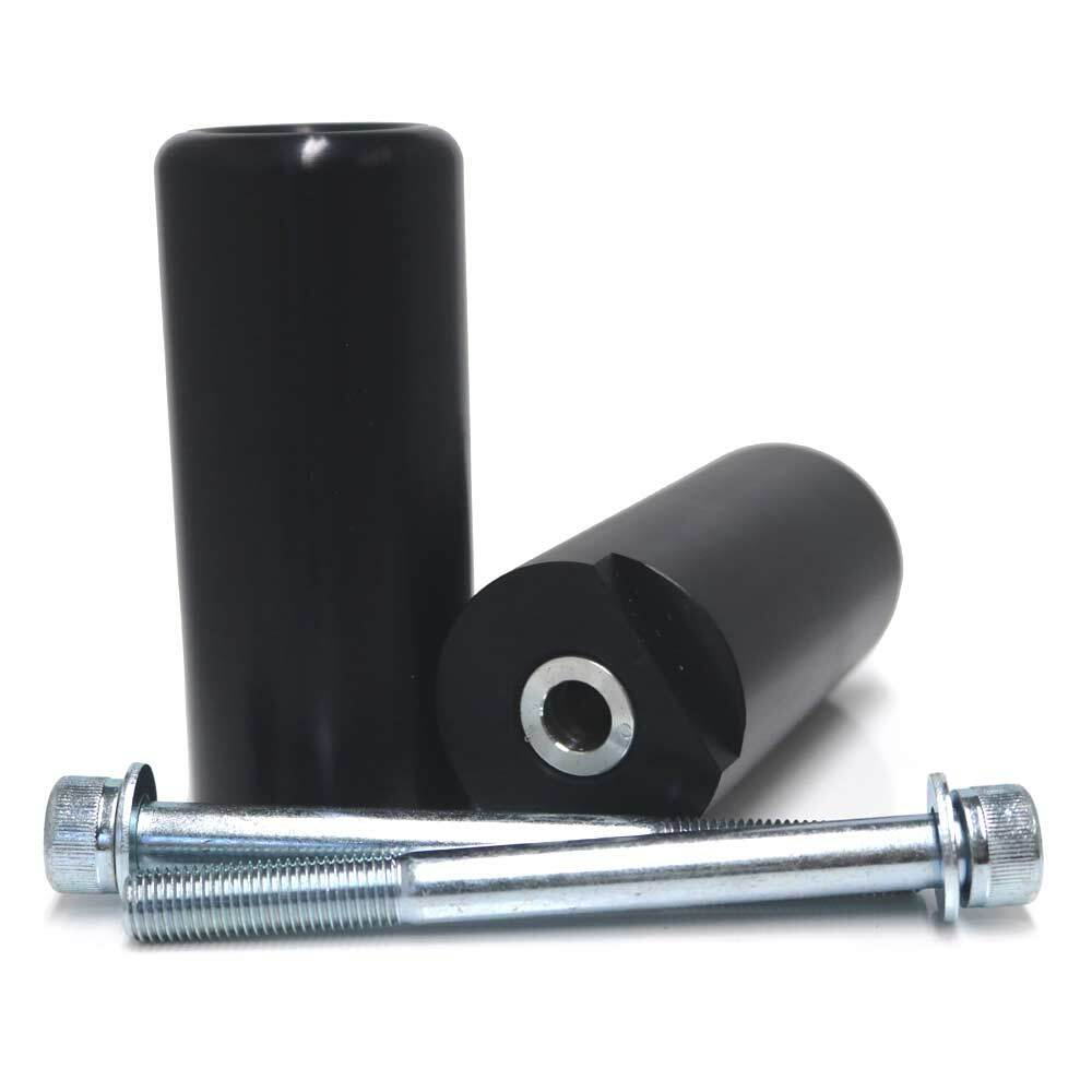 SHOGUN 750-4839 Black Frame Sliders for Kawasaki Z1000 (2015-2016) – Street Body Guards with One-Year Replacement Program