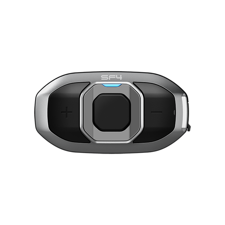 SENA SF4 Bluetooth Communication Headset for Motorcycles with 4-Way Intercom and Smartphone Connectivity