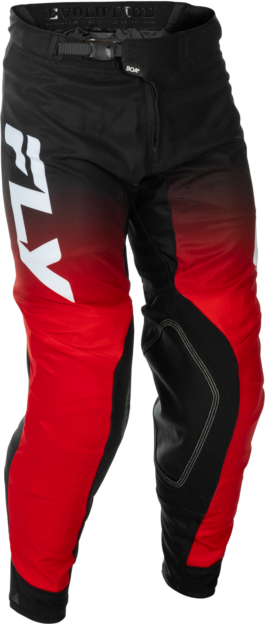 Fly Racing Evolution DST Offroad Pants – Red/Black/White, US Size 36