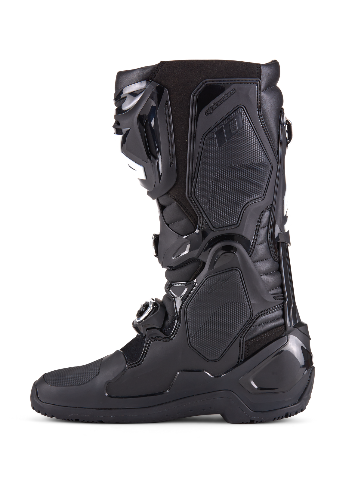 Alpinestars Tech 10 Enduro Boots Black US 13 – High-Performance Offroad Motorcycle Footwear