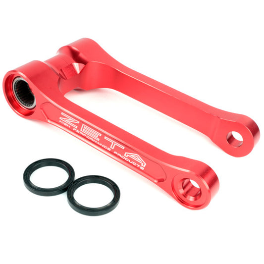 ZETA Lowering Link for Honda CRF250X – Red Offroad Suspension Component Part Number ZE56-05062