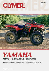 Clymer Repair Manual for Yamaha YFM350 ATV - Model Years 2000-2004