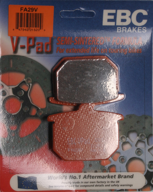 EBC Brakes FA29V V Series Brake Pads for Honda Gold Wing Cruisers