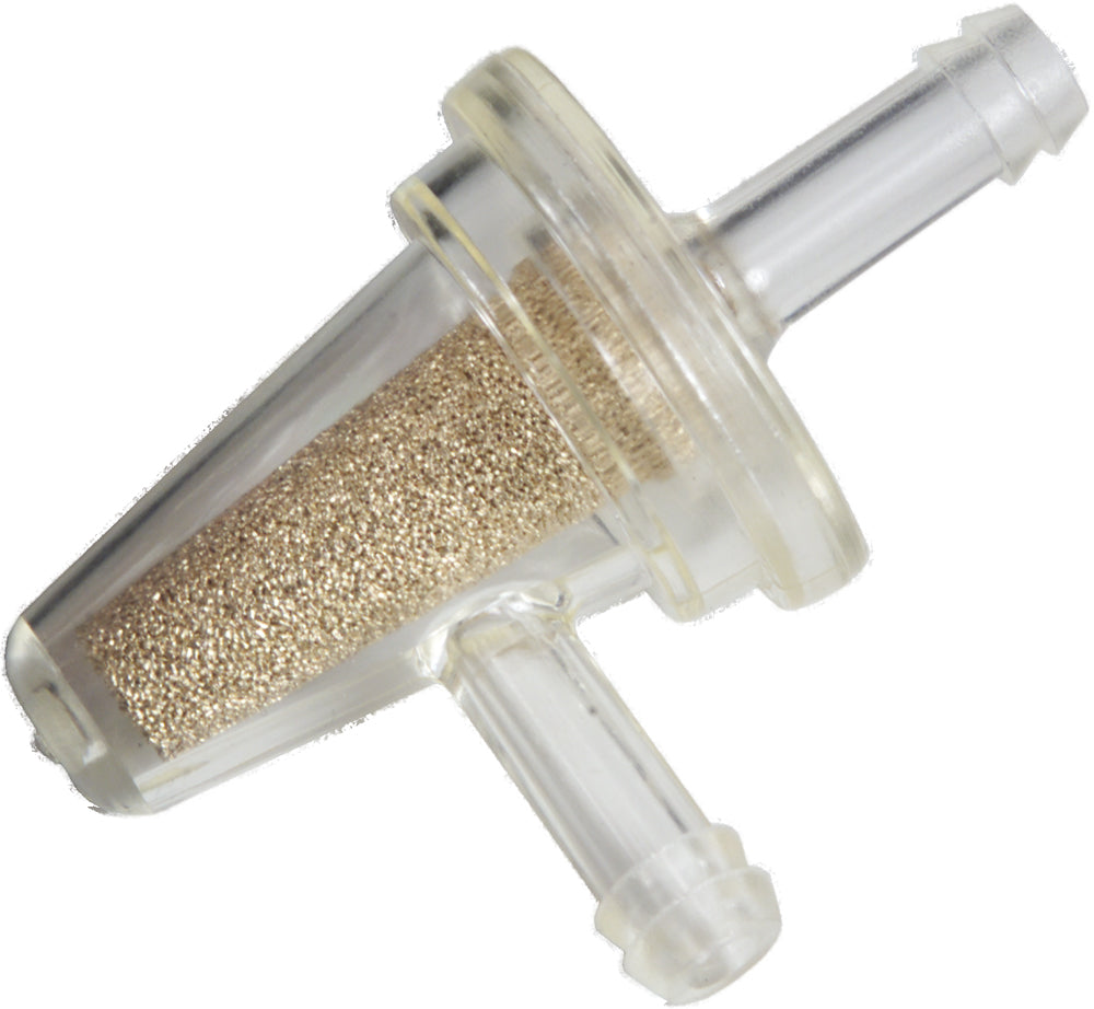VISU-FILTER Compact 90° Fuel Filter 1/4" | High-Performance Nylon Housing