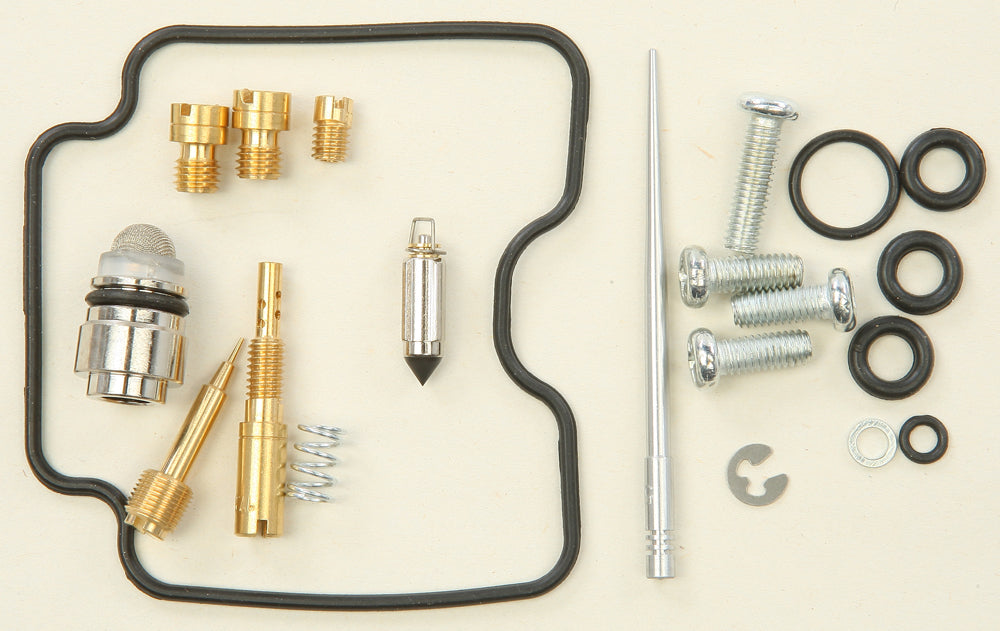 ALL BALLS Carburetor Repair Kit for Yamaha YFM350 Models - Complete Fuel System Rebuild