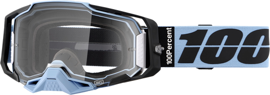 100 Percent Armega Goggle with Clear Lens - Offroad Eyewear for Motocross