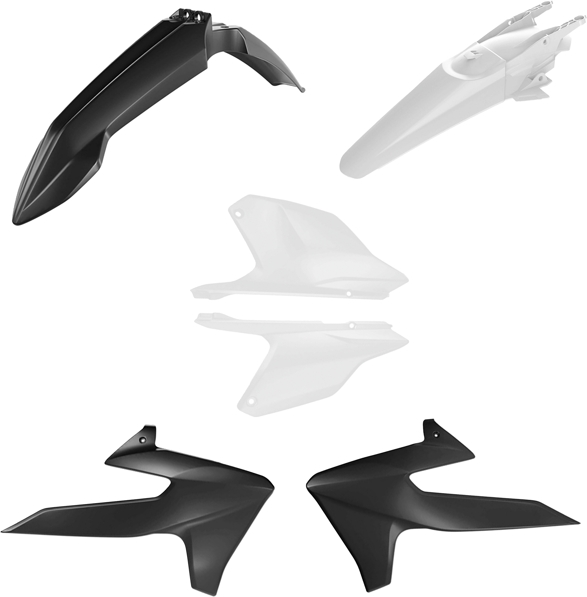 ACERBIS Plastic Kit Tri Original Offroad Replacement Body Set