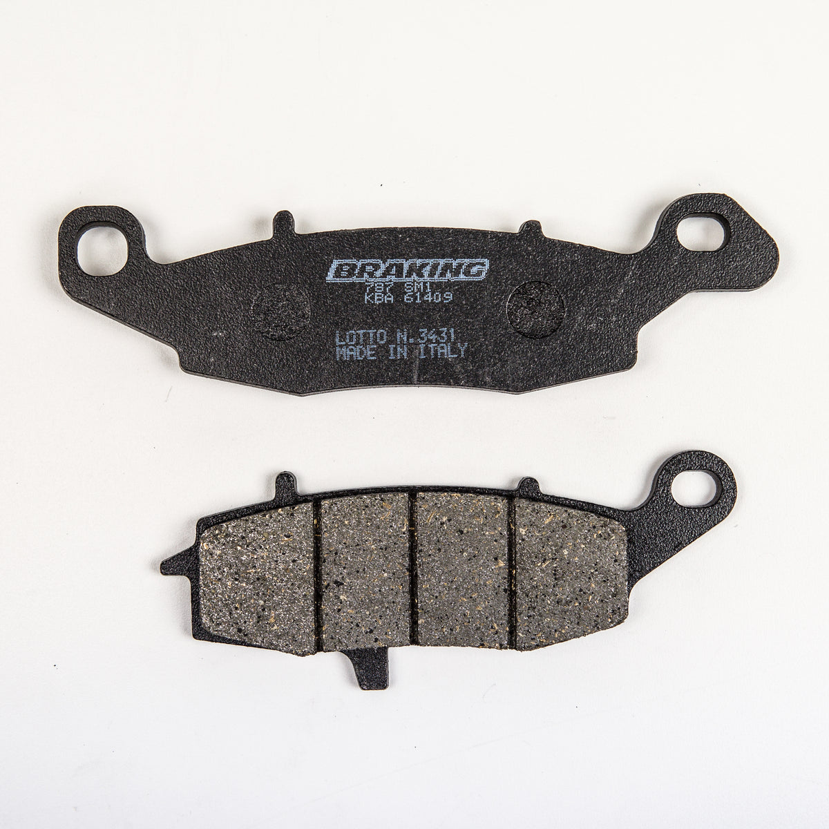 BRAKING Part Number 787SM1 Semi Metallic Brake Pad Set for Kawasaki and Suzuki Motorcycles