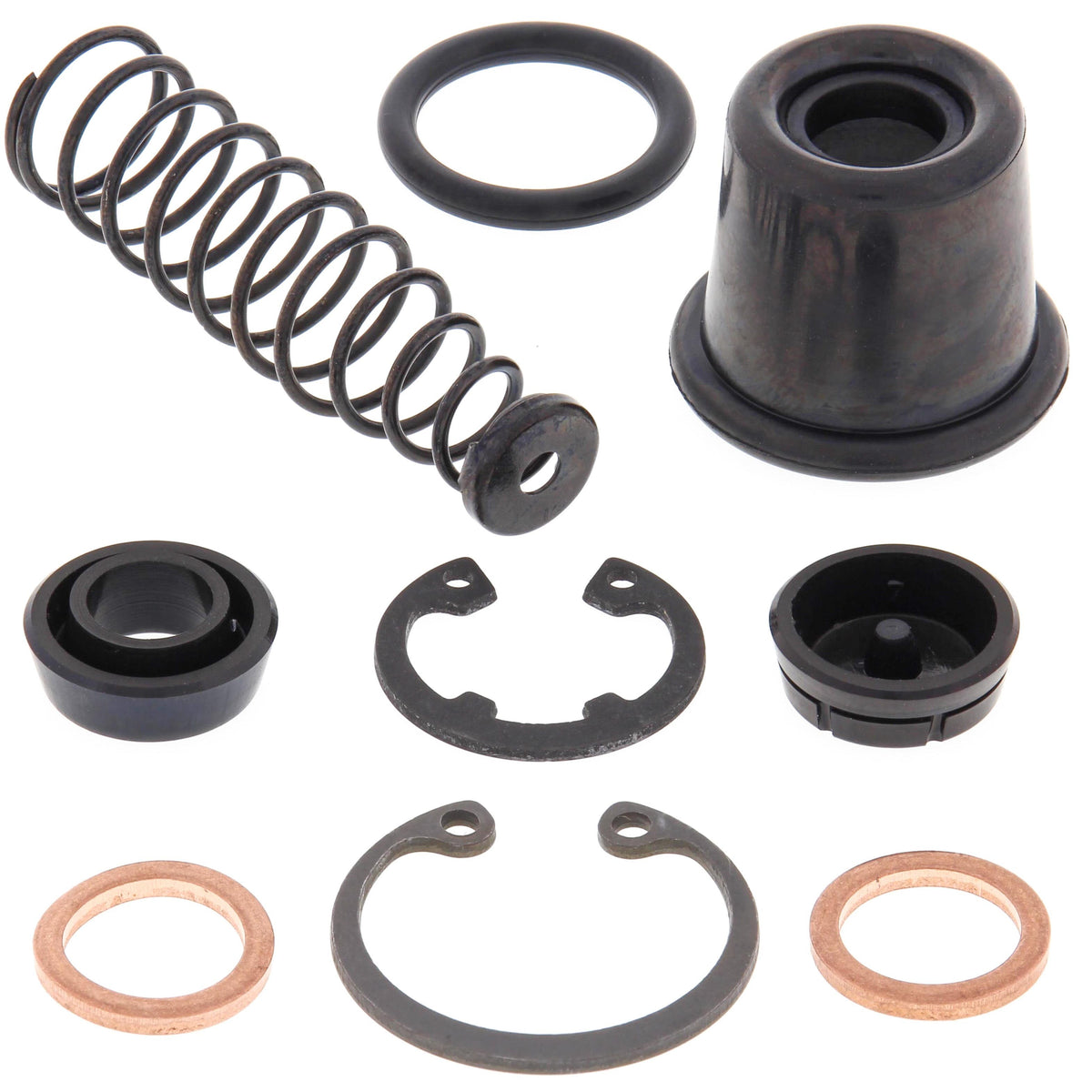 ALL BALLS Master Cylinder Rebuild Kit for Offroad Rear Brake Calipers – Fits Honda and Kawasaki Models