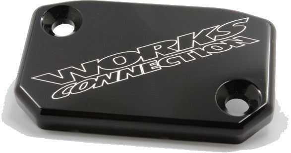 Works Billet Clutch Cover for Husqvarna Offroad Models - Black Aluminum