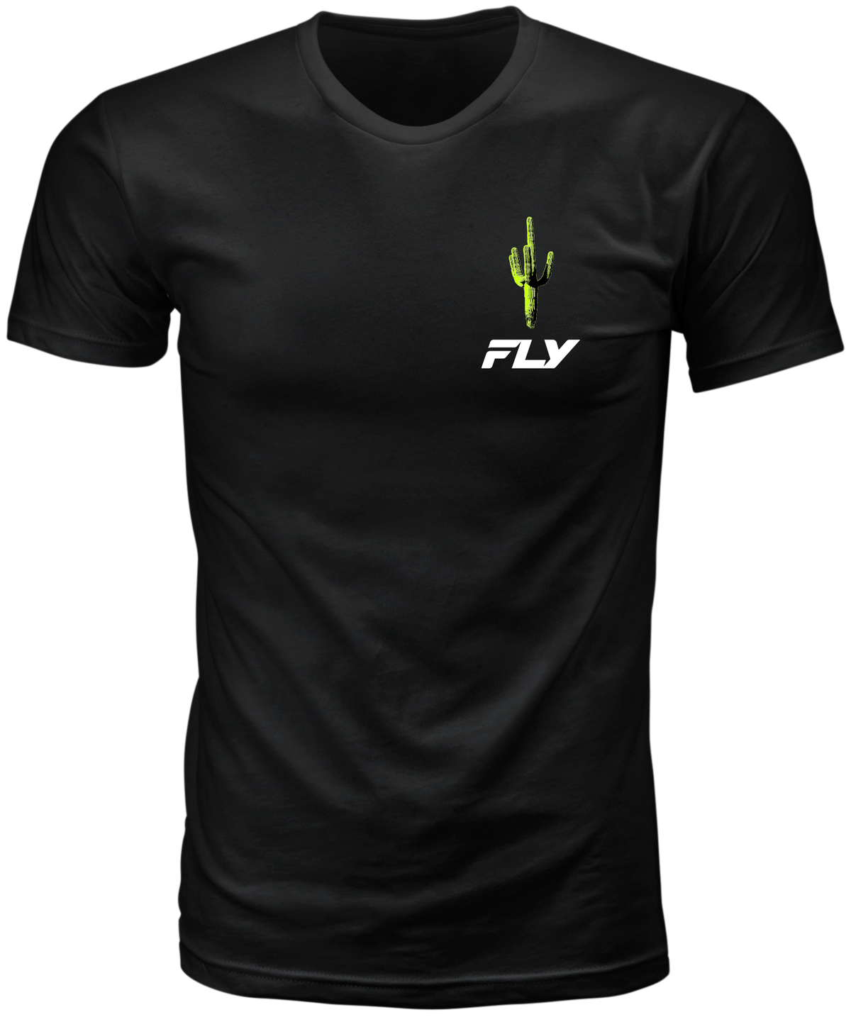 Fly Racing Desert Tee Black X-Large - Comfortable Short Sleeve Shirt with Premium Fit