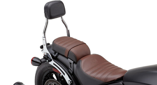 Cobra Detachable Backrest Mini Chrome for Scout Bobber 18-25 with Sissy Bar