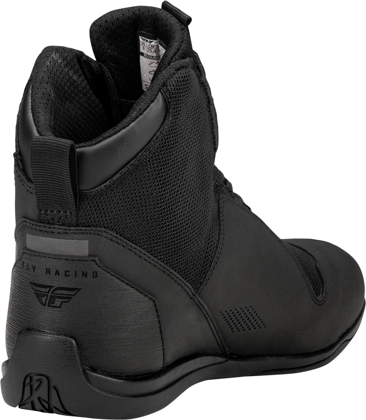 Fly Racing M21 Riding Shoes Black US 10 - Durable Street-Inspired Footwear with Ventilation and Protection