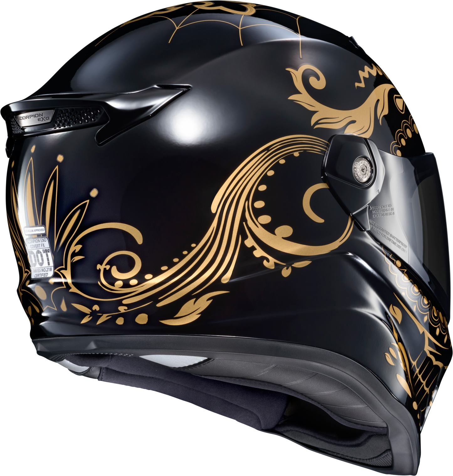 ScorpionEXO Covert FX Full Face Helmet in Black 2X-Large