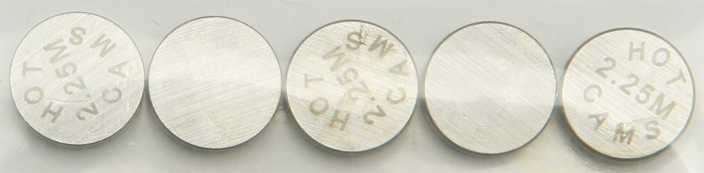 HOT CAMS Valve Shims 9.48x2.25mm 5-Pack for Offroad Engines