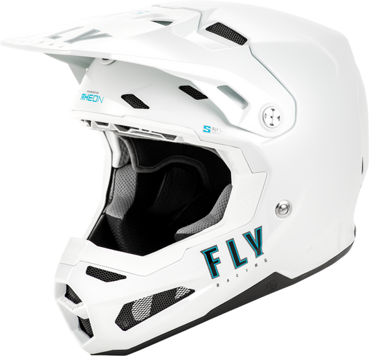 Fly Racing Formula S Carbon Solid Helmet White 2X-Large for Offroad Racing