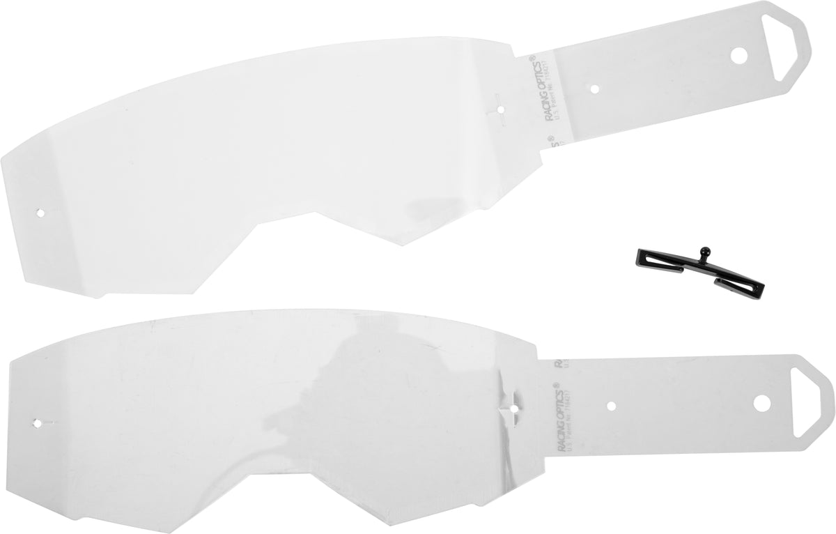 Fly Racing Laminate Tear Offs 7 Stack – Offroad Eyewear Components, 2 Pack