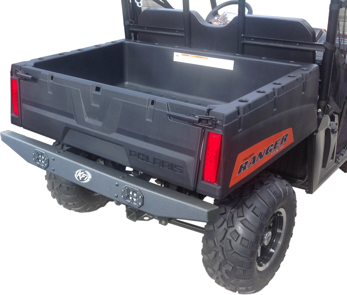 KFI Rear Bumper for Polaris Ranger 800 and Crew Models – Heavy-Duty Steel ATV/UTV Bumper