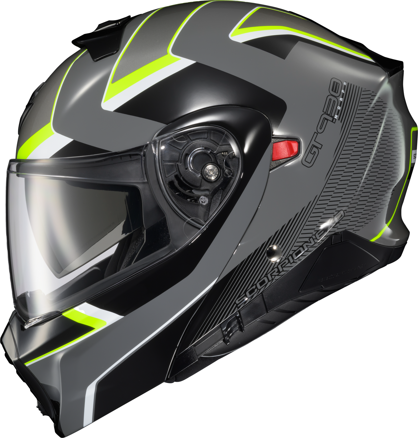 ScorpionEXO Exo-GT930 Transformer Modular Helmet - Grey/Hi-Vis, 3X-Large