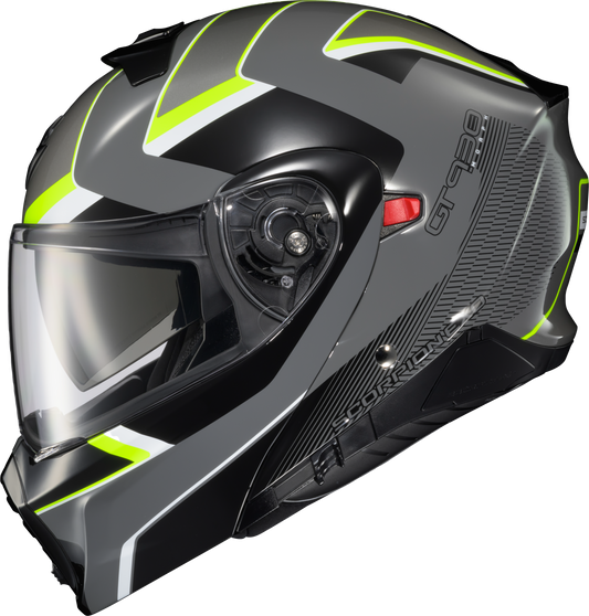 ScorpionEXO Exo GT930 Transformer Modular Helmet – Small, Grey/Hi-Vis