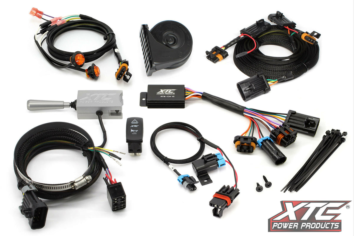 XTC Power Products ATS Kit with Billet Turn Lever for Polaris RZR Pro R (Part #ATS-L-POL-M24U)