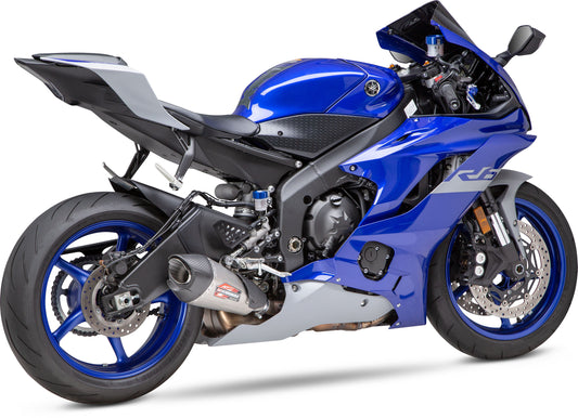 Yoshimura YZF-R6 AT2 Works Slip-On Exhaust with Carbon Fiber End Cap