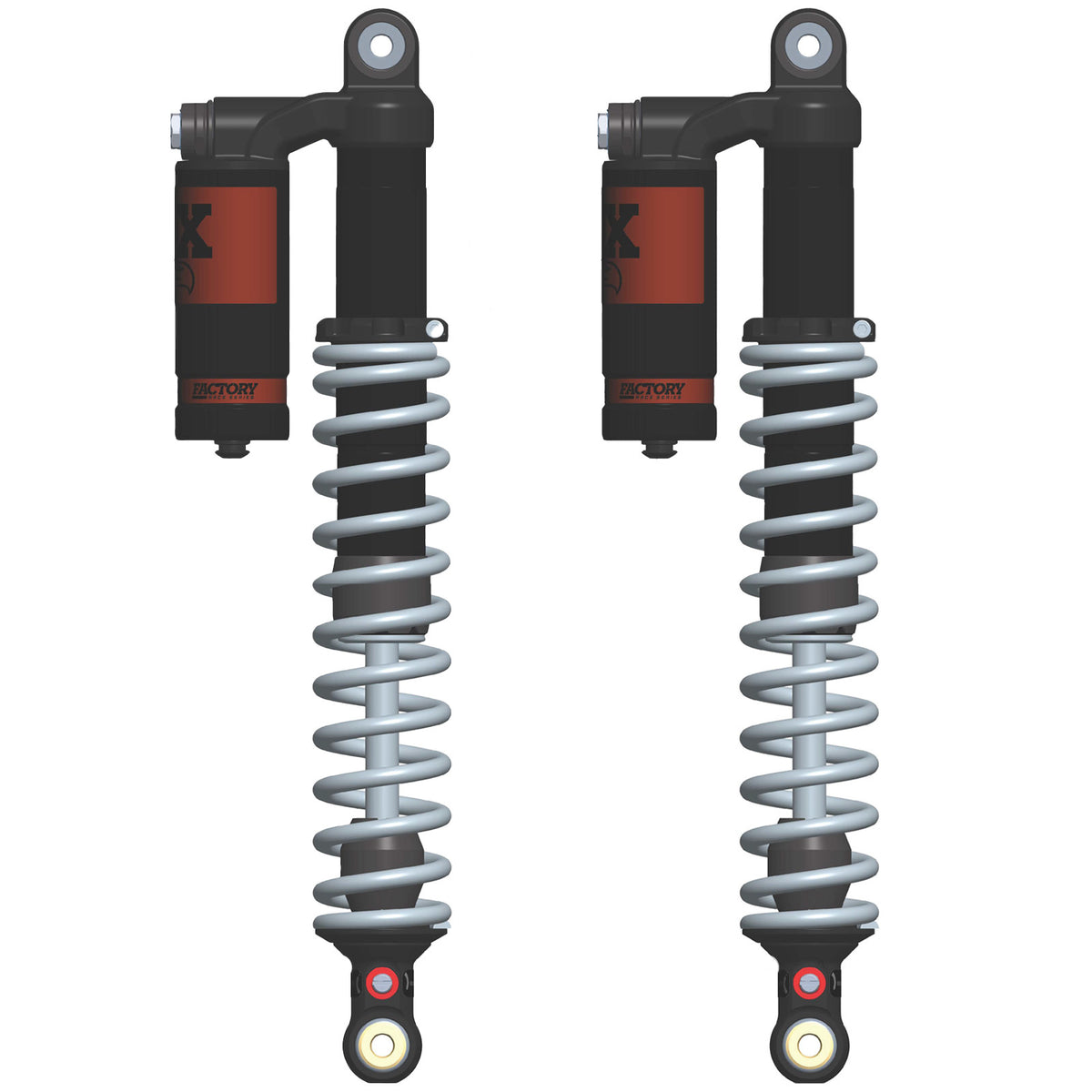 FOX 1.5 Podium RC2 Utility Shocks Kit for ATV/UTV - Front, Black