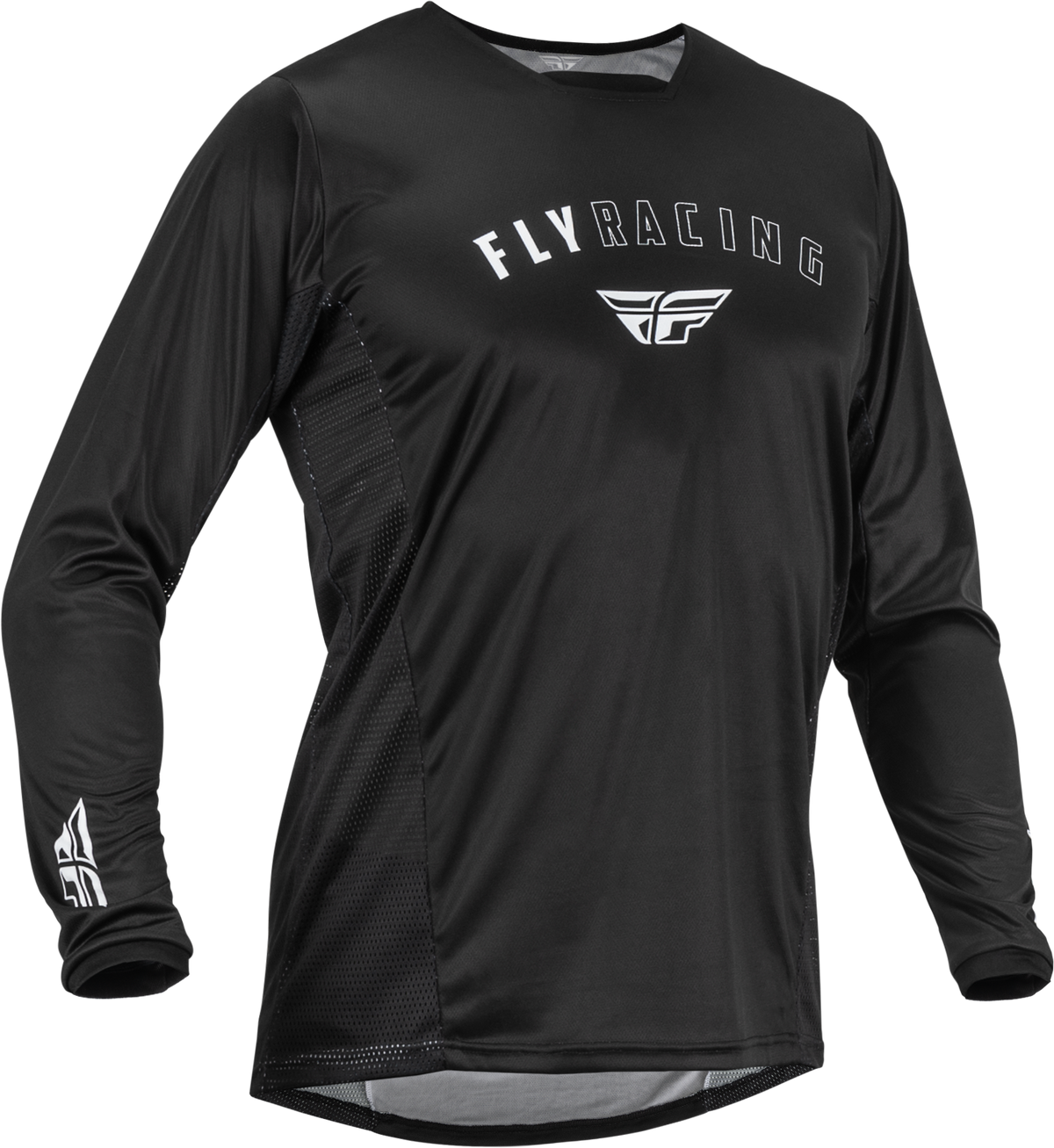 Fly Racing Patrol Jersey Black/White 5X-Large for Offroad Riding