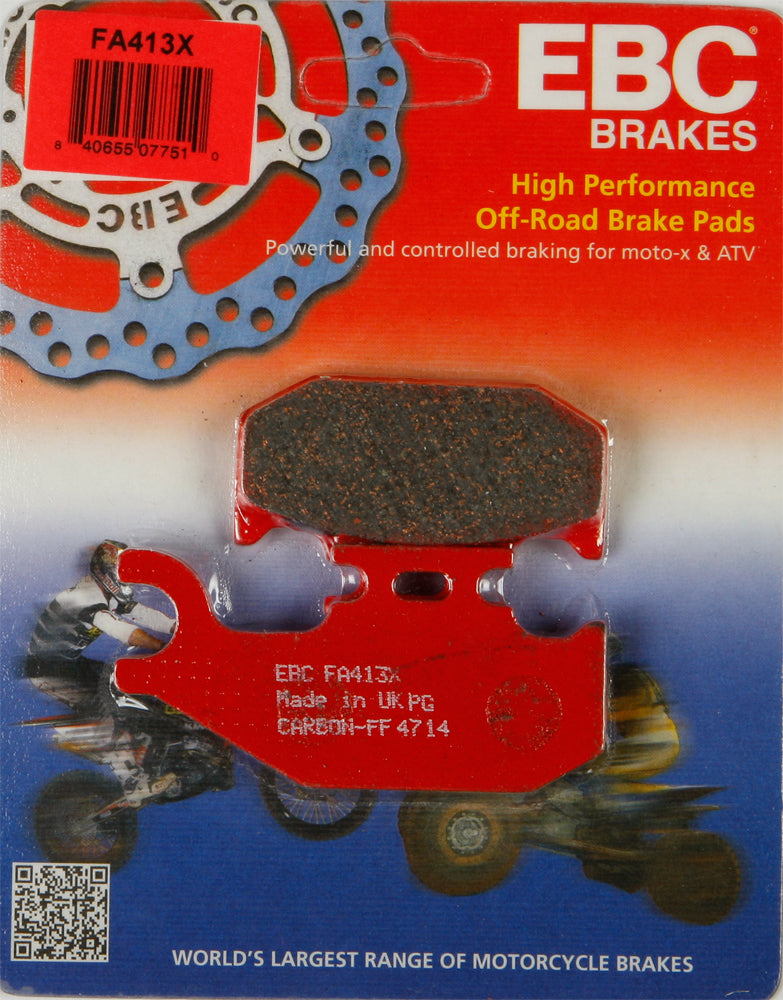 EBC FA413X Brake Pads for Suzuki KingQuad ATV/UTV Models