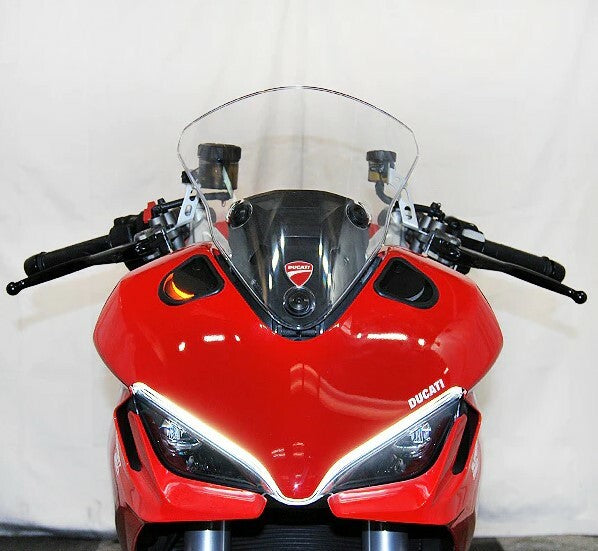 NEW RAGE CYCLES Mirror Block Off Turn Signals for Ducati SuperSport 950 (Part No. SS950-MBO)