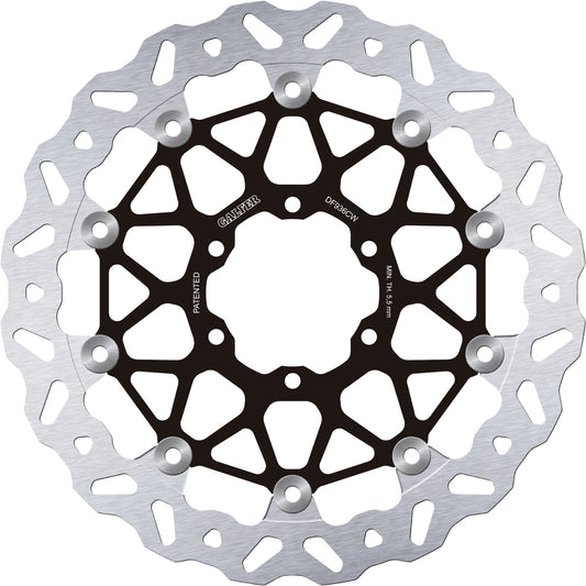 GALFER DF936CW Wave Rotor Front Brake Rotor for Street Bikes
