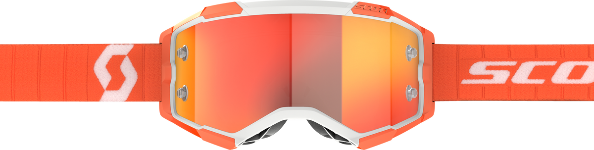SCOTT Fury Goggle Orange with Orange Chrome Lens – Offroad Eyewear