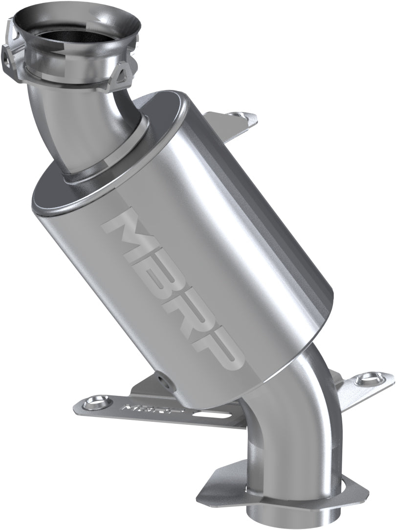 MBRP Performance Exhaust Trail Silencer for Ski-Doo 850 E-TEC Turbo Models