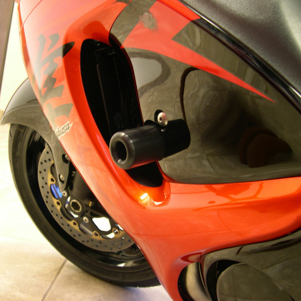 Shogun Motorsports Black Frame Sliders for Suzuki GSX-R1300 Hayabusa - Part 750-5229