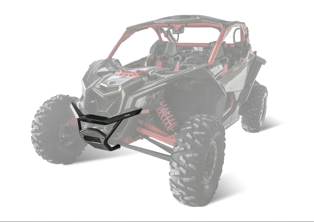 RIVAL POWERSPORTS USA Front Bumper for Can-Am Maverick X3 and Max Models - Heavy-Duty Steel Protection