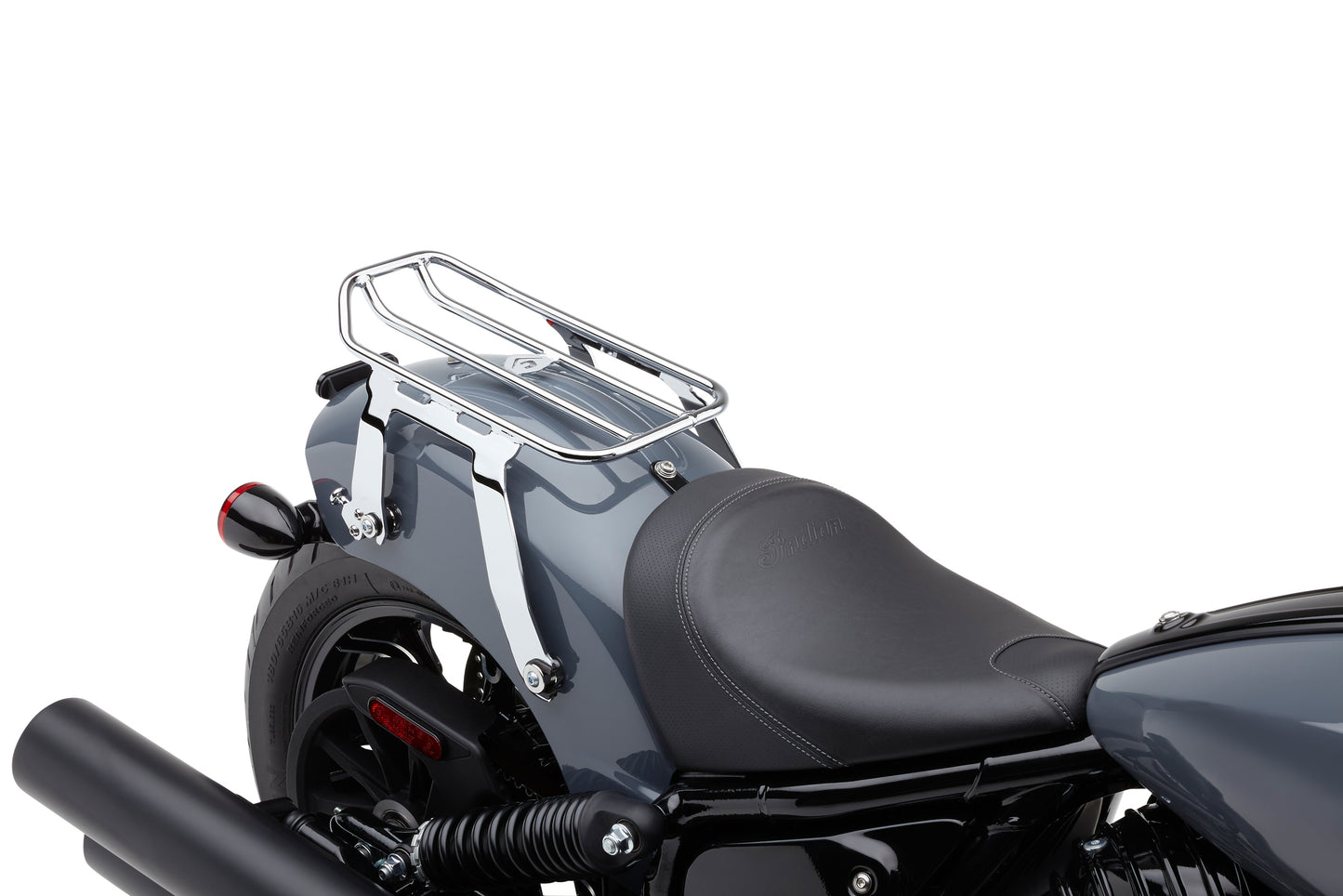 Cobra Detach Solo Luggage Rack for Harley Davidson Chief 22-25 Chrome Part #502-2512