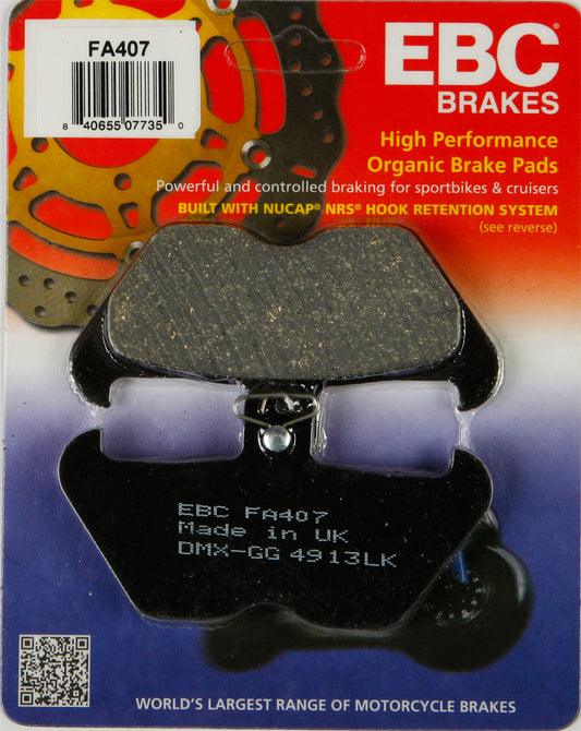 EBC FA407 Brake Pads for BMW R80R and K1 Models – Street Performance Brake Pads
