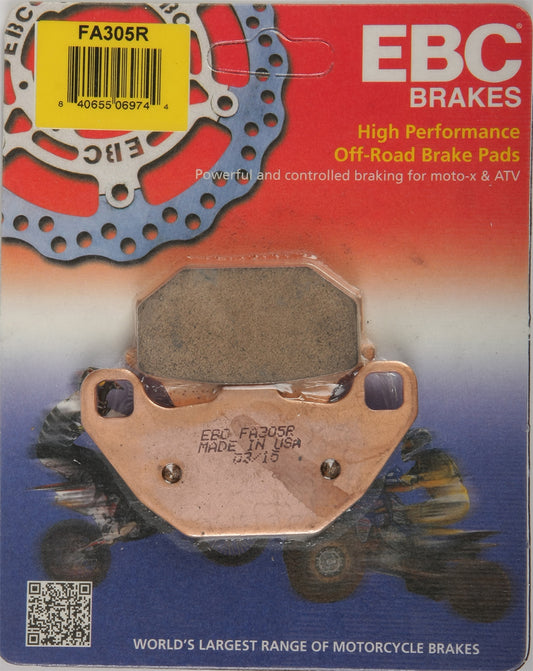 EBC FA305R Brake Pads for Arctic Cat 90 and 150 Utility ATV/UTV Models