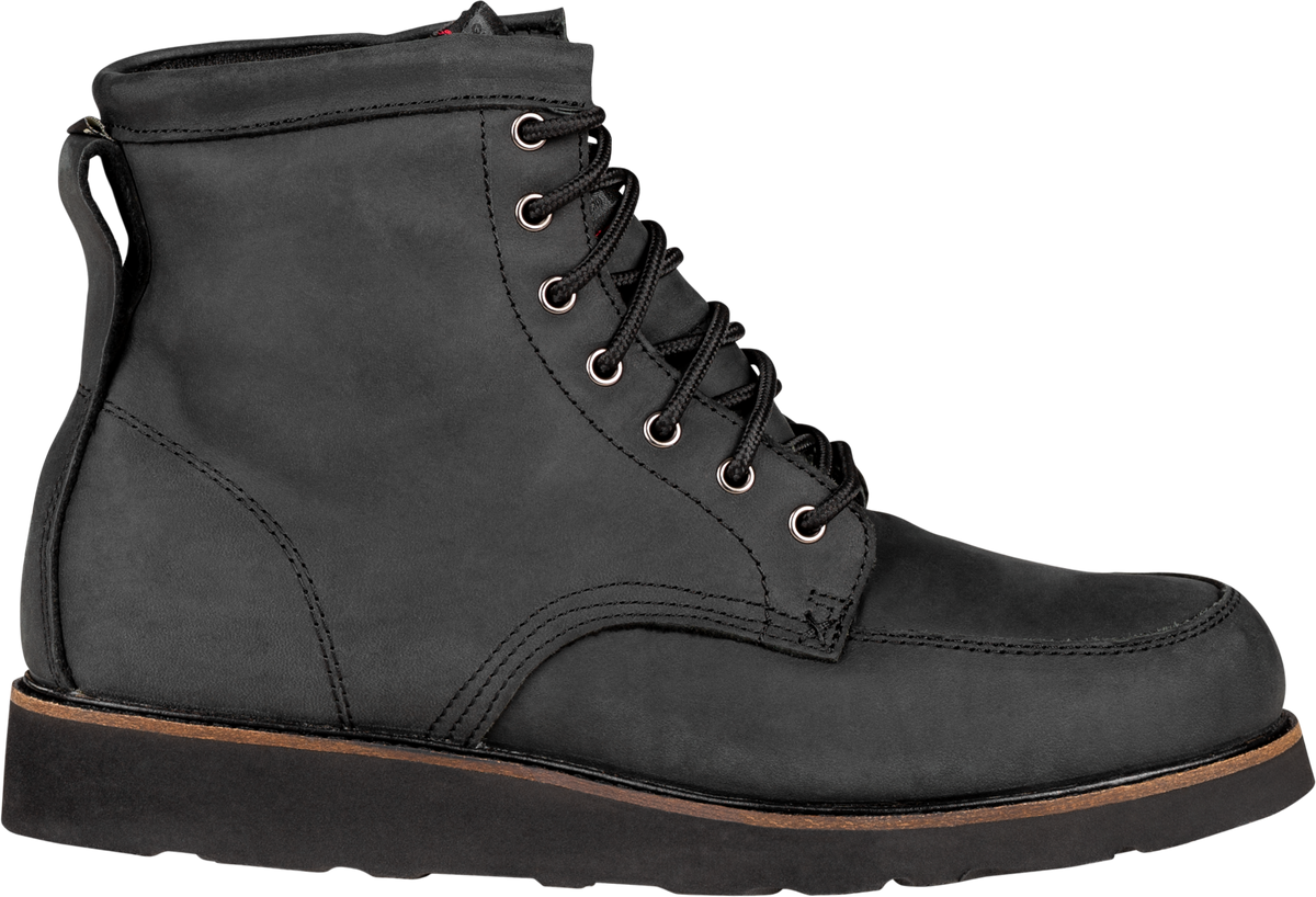 Highway 21 Journeyman Boots Black US 10 – Durable Waterproof Work and Ride Footwear