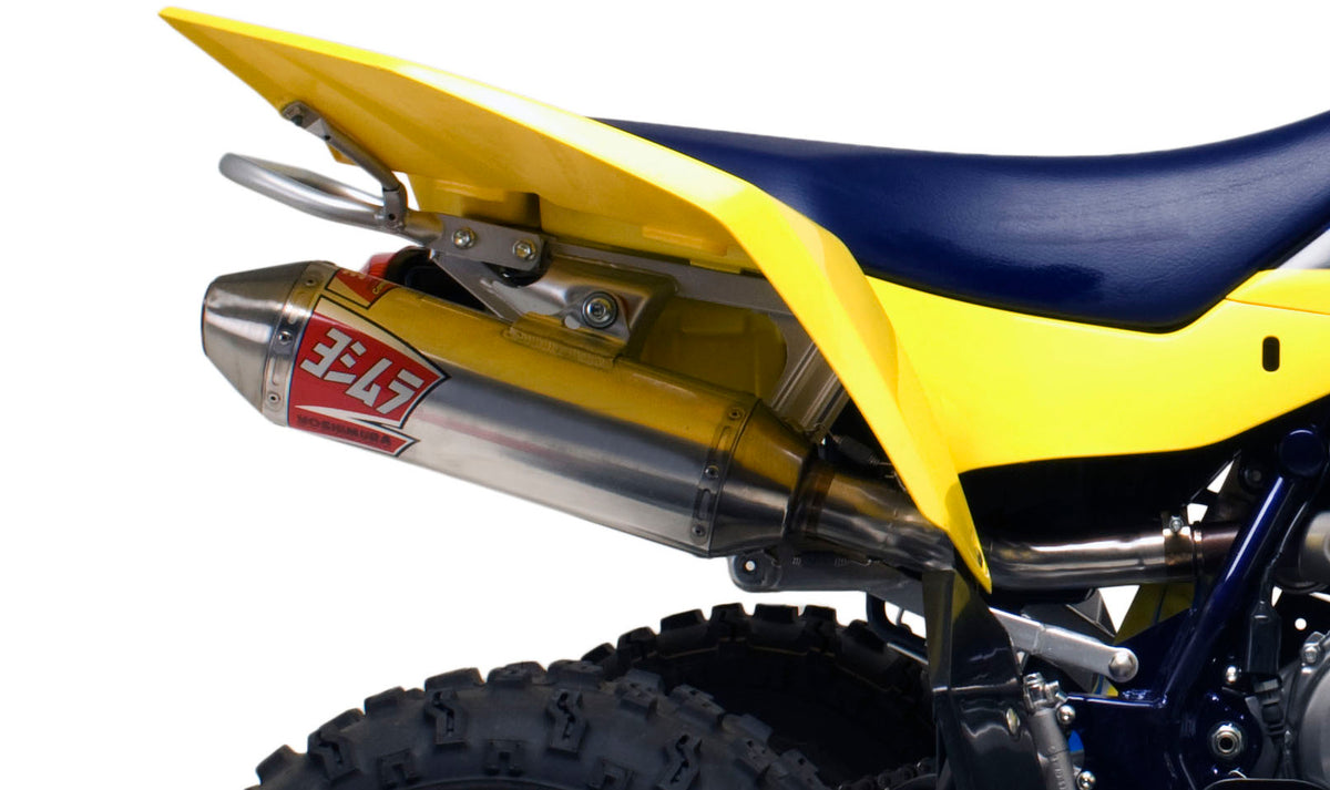 Yoshimura Signature RS2 Slip-On Exhaust for ATV/UTV – Fits Arctic Cat 400 DVX, Kawasaki KFX 400, Suzuki Lt-Z400 QuadSport Z