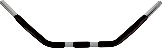Wild 1 Chubby Dresser Bars Springer Satin Black for Harley Davidson V-Twin Models