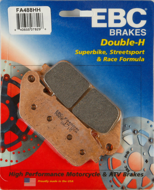 EBC FA488HH Brake Pads for Honda VFR800F and CB1000R - Street Performance
