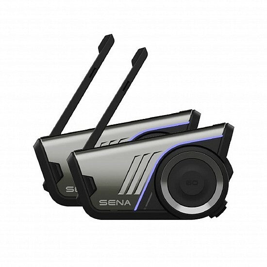 SENA 60S Comm System with Harmon Kardon Sound Dual Pack – Advanced Bluetooth & Wave Intercom Technologies for Powersports
