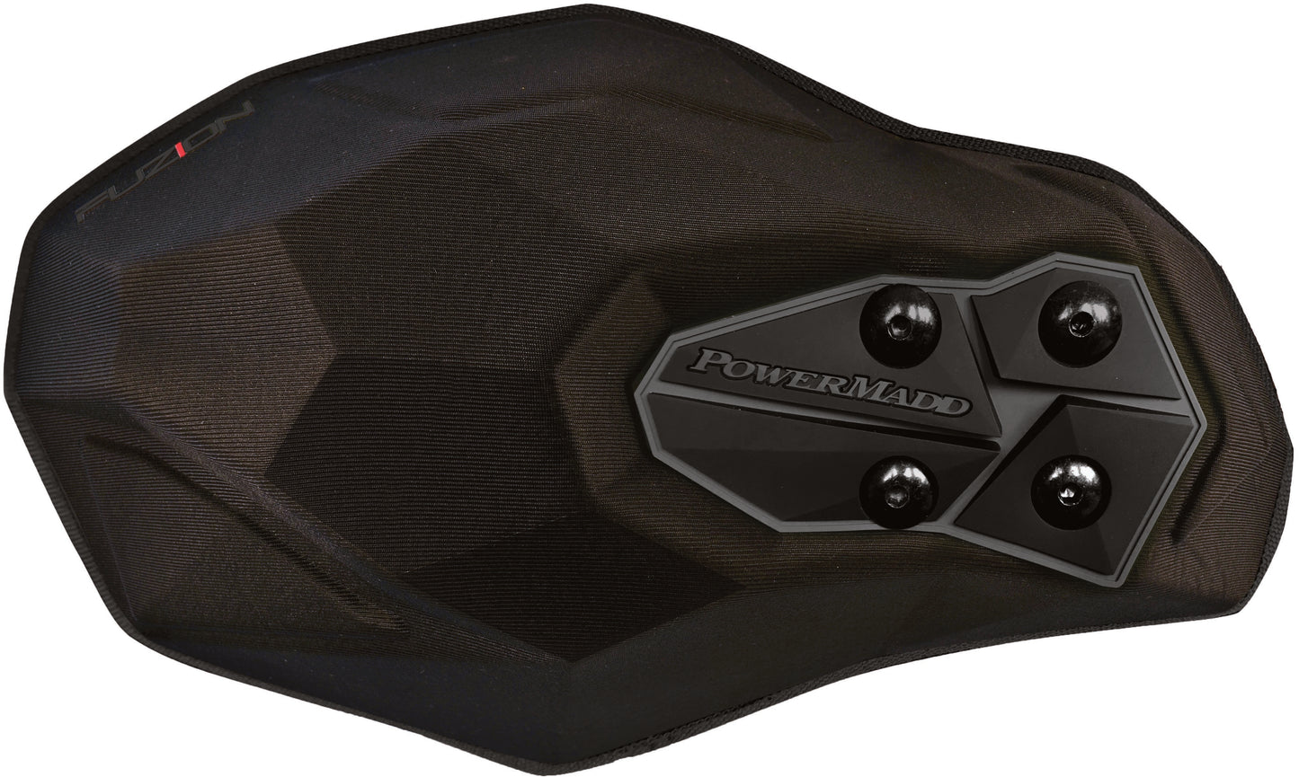 POWERMADD Fuzion Handguards Black/Black – Durable & Waterproof Hand Protectors for Snowbikes and Cold Weather Riding