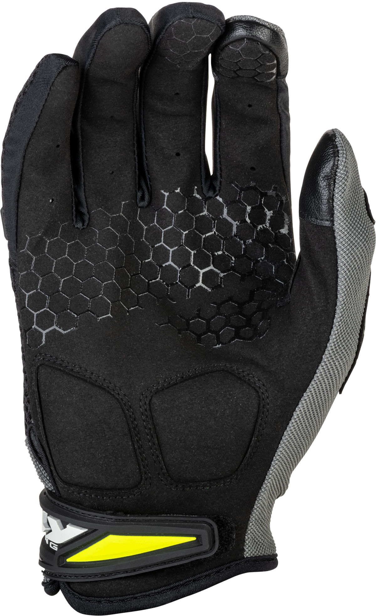 Fly Racing Coolpro Gloves Black and Hi-Vis Yellow, Large