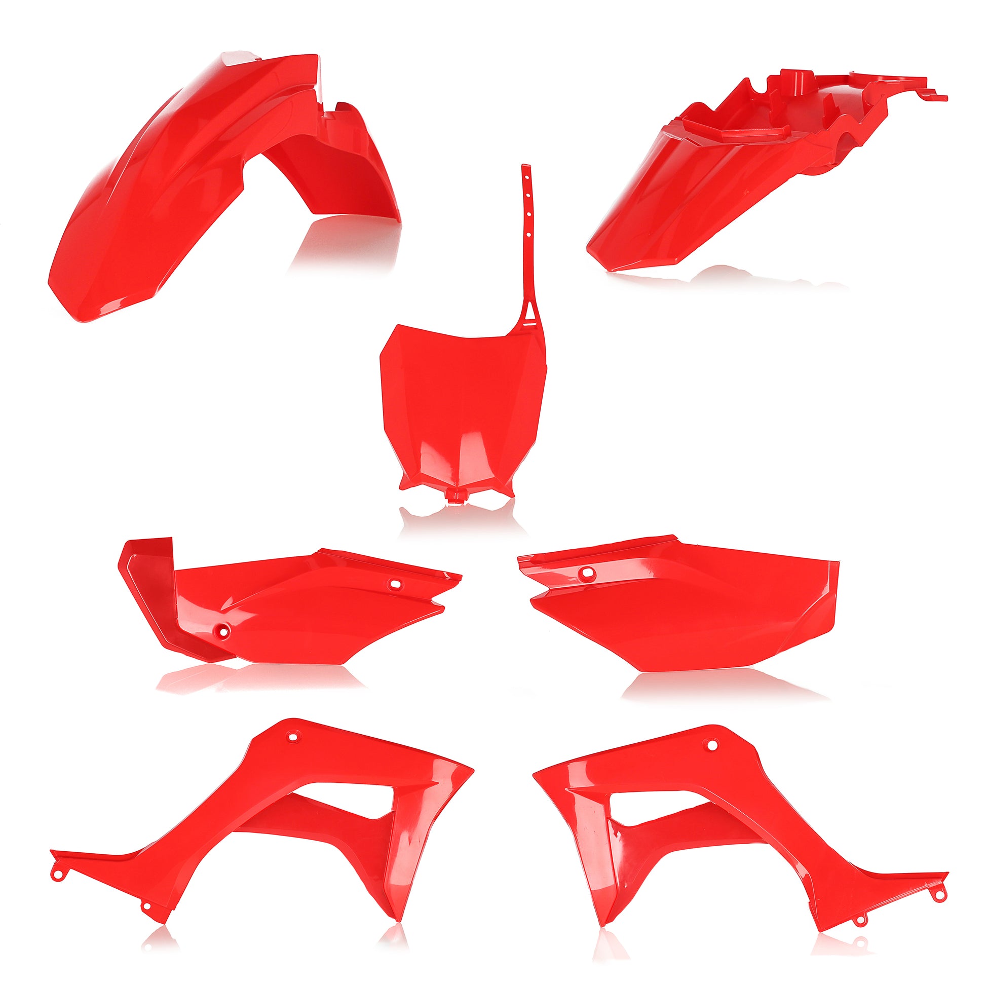 ACERBIS Full Plastic Kit Hon Red for Honda CRF110F (2019-2025)