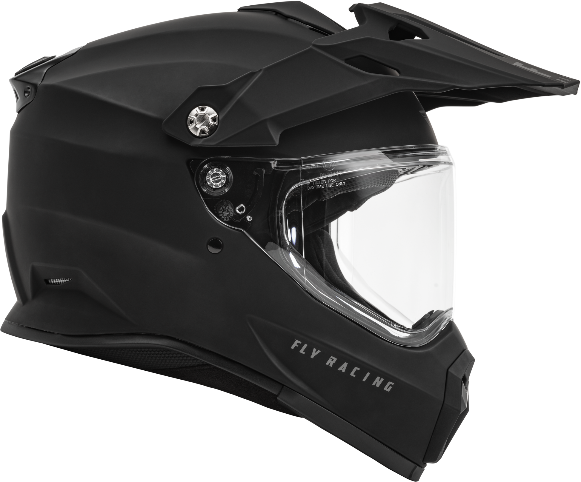 Fly Racing Trekker Solid Helmet Matte Black X-Small – Full-Face Street Motorcycle Helmet with Advanced Safety & Comfort Features