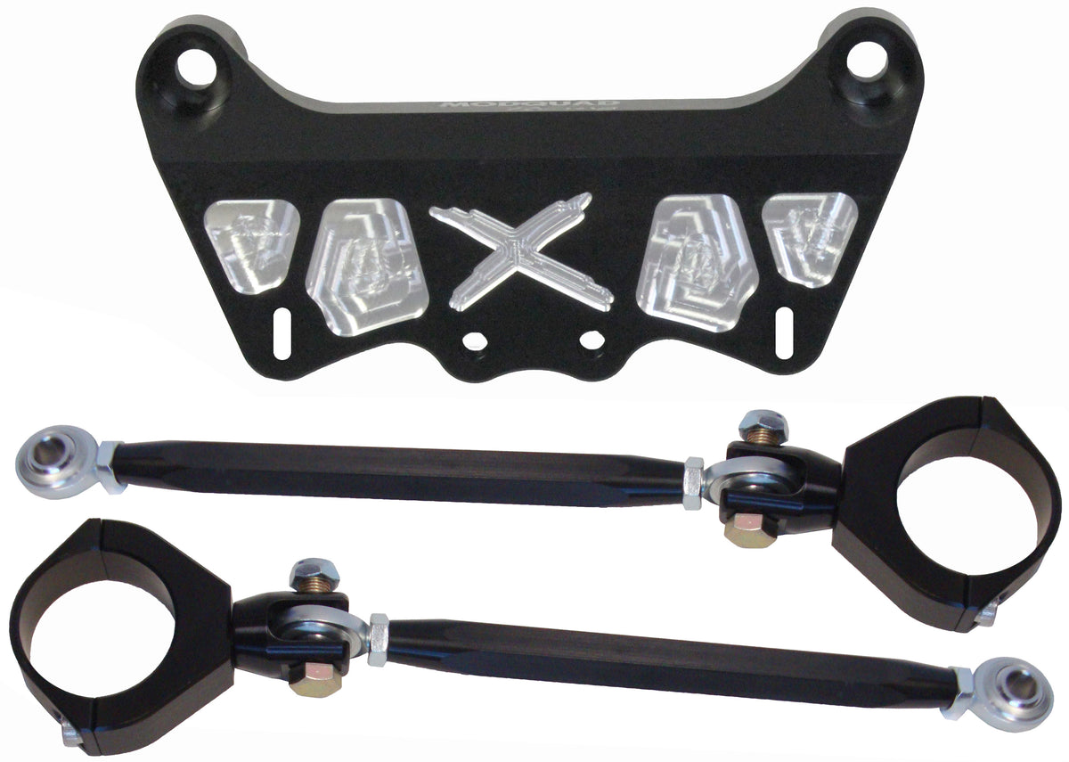 MODQUAD CA-SS-BLK Can Am Maverick X3 Front Shock Tower Support - Solid Black
