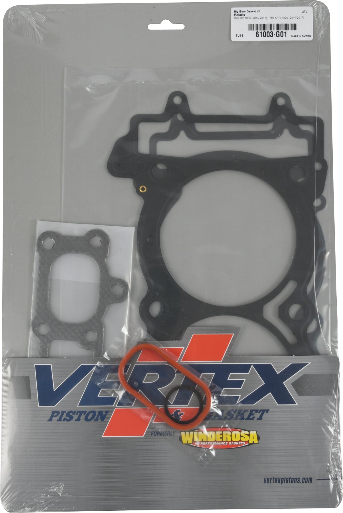 CYLINDER WORKS Top End Gasket Kit for Polaris ATV/UTV - Part 61003-G01