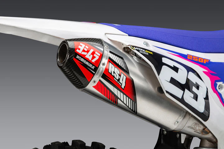 Yoshimura RS-4 Slip-On Exhaust for 2024 Yamaha YZ250F